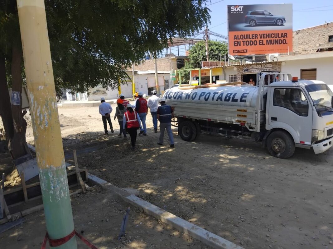 Castilla Contraloría General interviene en obras de la Av Corpac