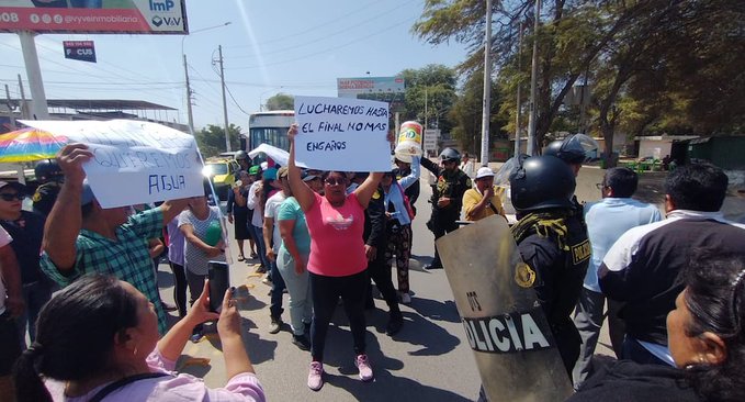 Castilla Vecinos Protestaron Para Exigir La Ejecuci N Del Proyecto De