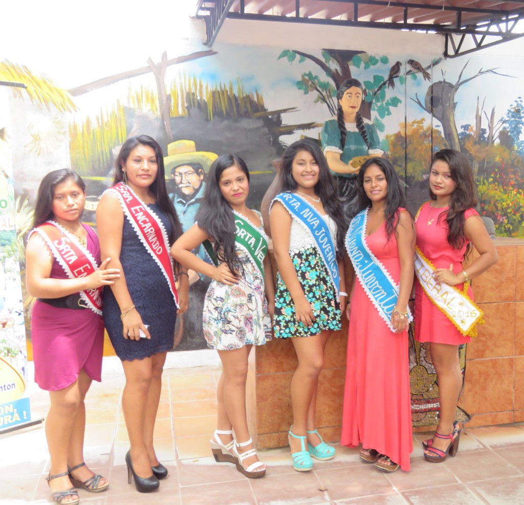 Candidatas a "Reina Carnaval Unionense 2016" - Foto: Municipalidad de La Unión