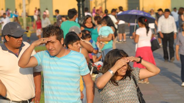 Temperatura continuará con valores por encima de lo normal.