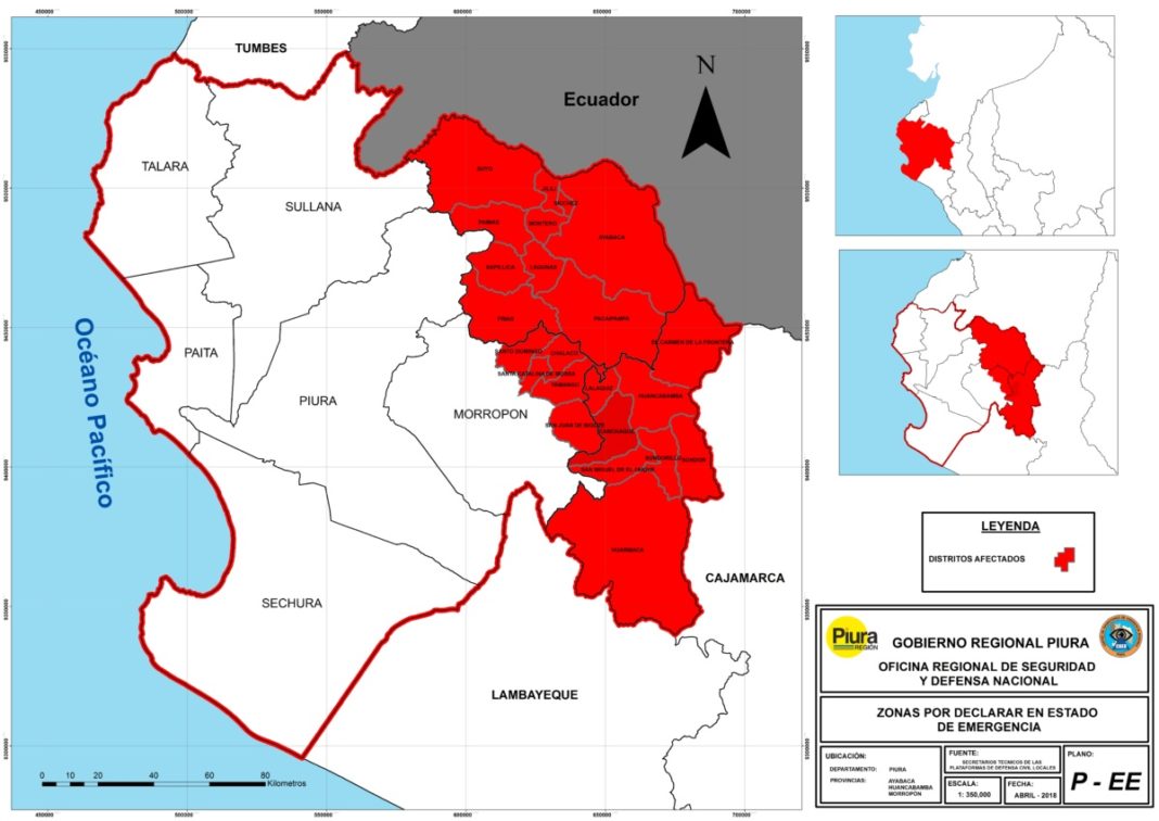 Piden Declarar En Emergencia A La Sierra De Piura Por Intensas Lluvias