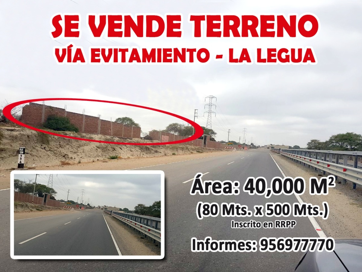 PUBLICIDAD Venta de terrenos en Piura