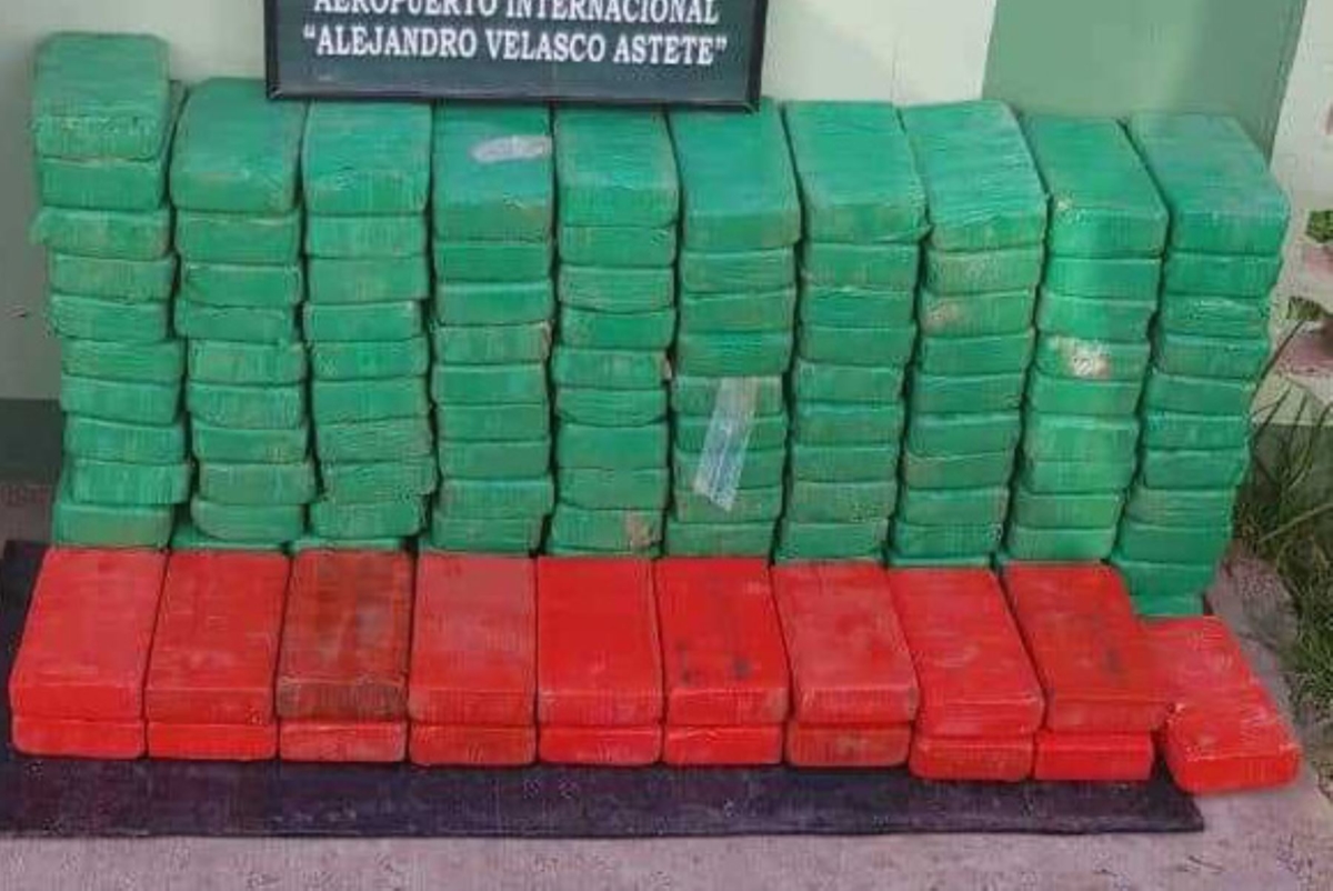 13 kilos de cocaína