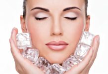 4 beneficios de aplicar cubos de hielo en tu rutina de belleza