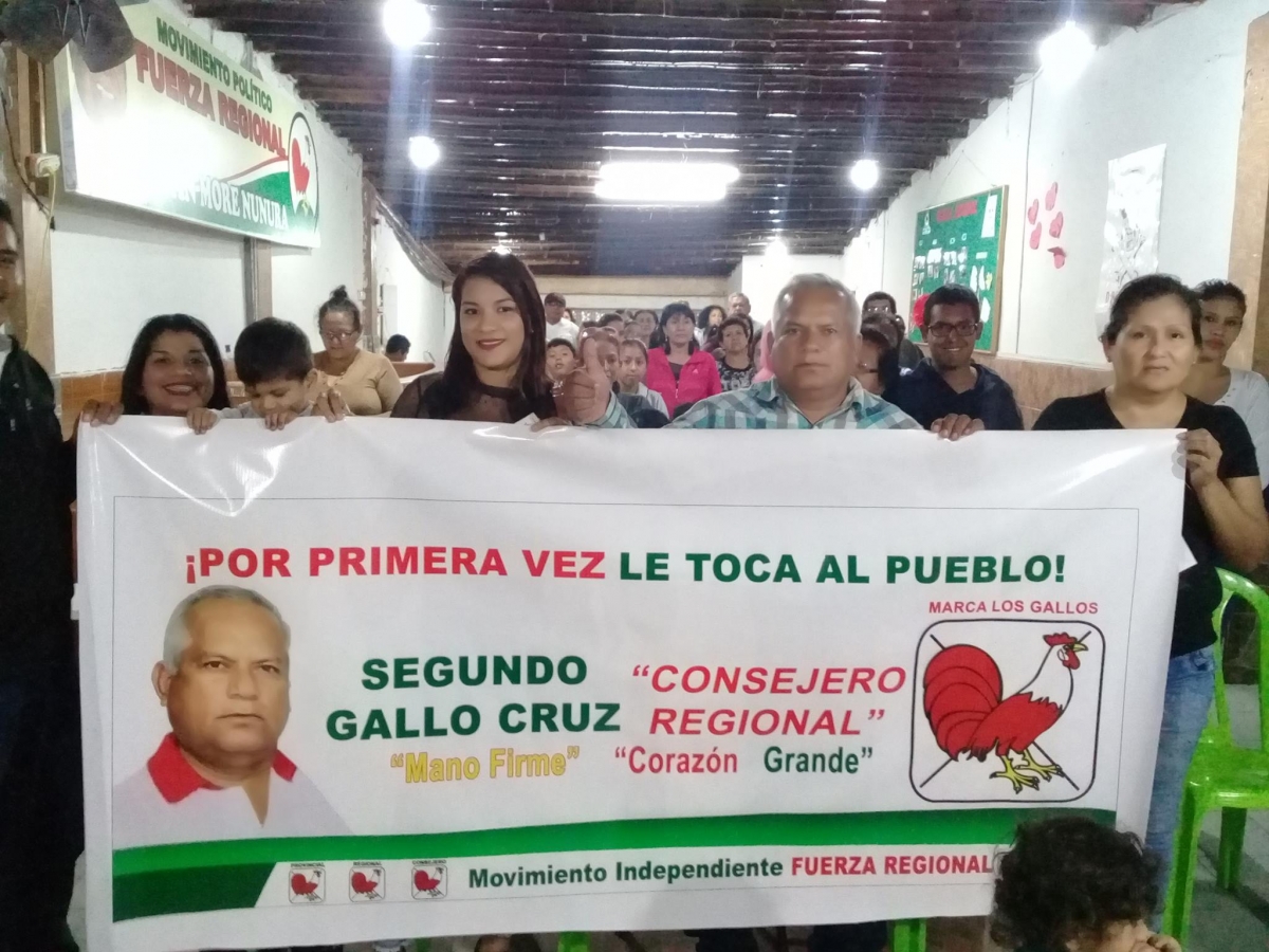 Fuerza Regional Renuncia candidato a consejero por Sullana
