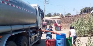 Piura: 10 asentamientos humanos continúan sin agua potable por falla del pozo 