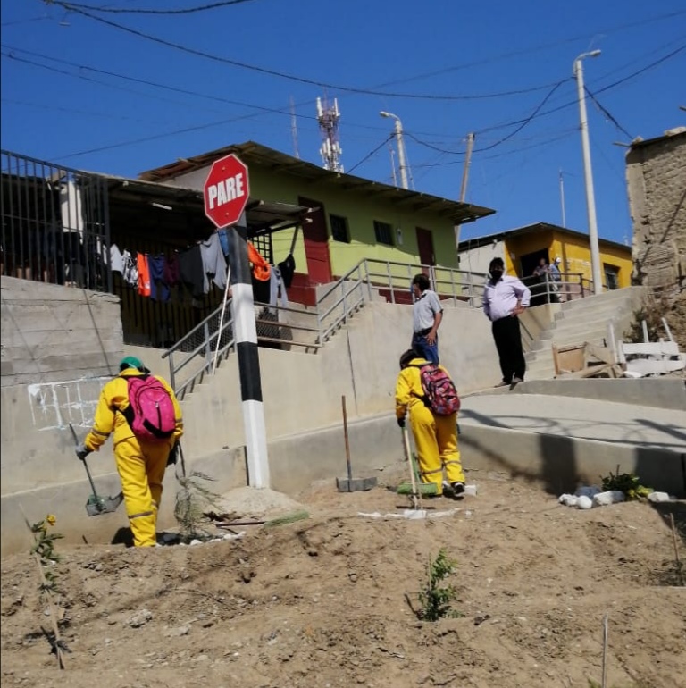 calles del sector La Punta