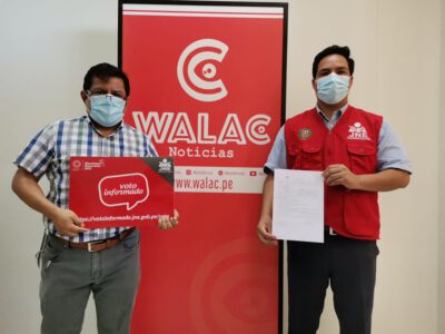 Walac Noticias y el Jurado Nacional de Elecciones - Piura suscriben Pacto Social.
