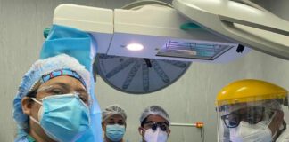 Bebé es operado en el Hospital Santa Rosa