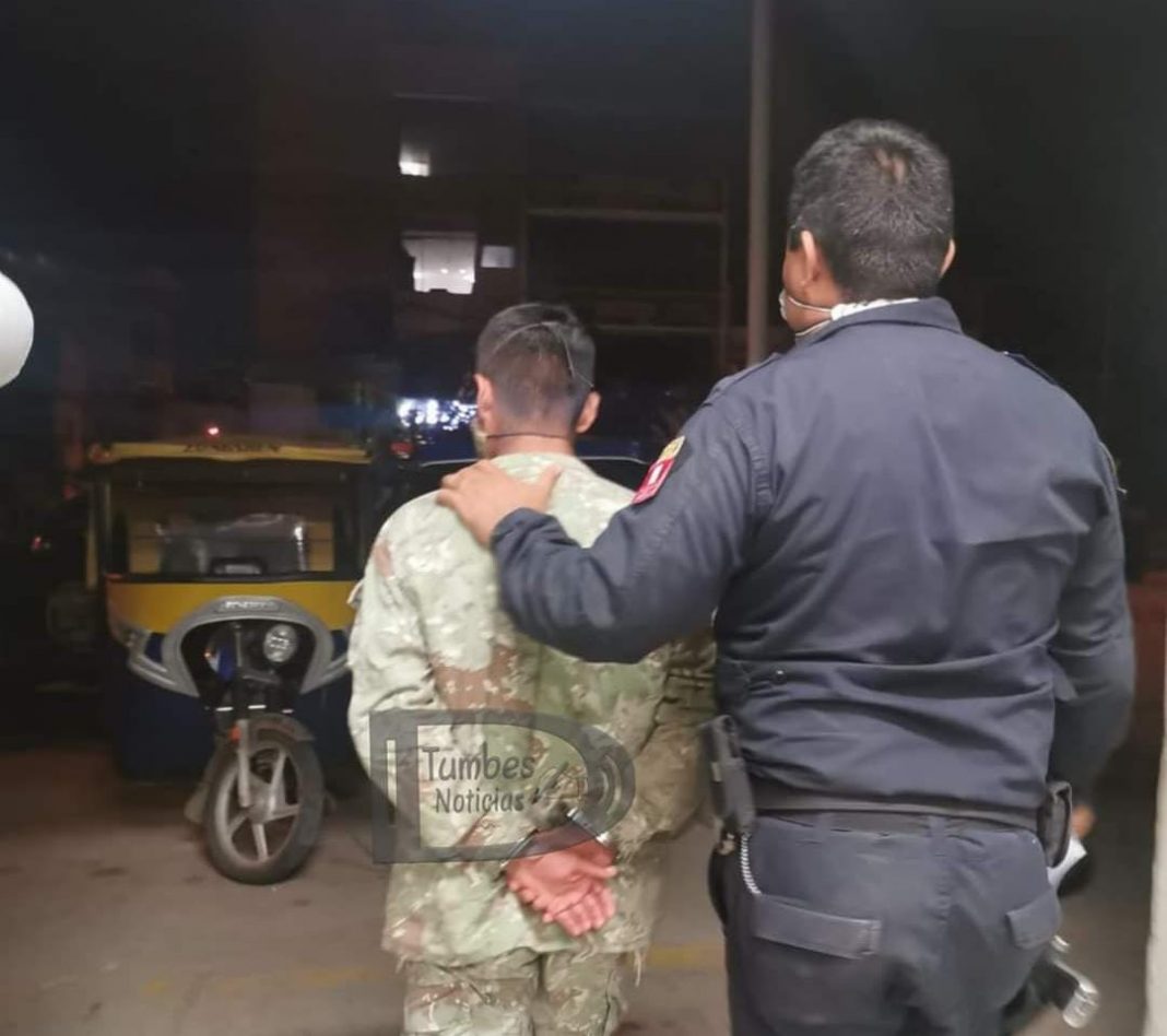Internan a militar que mató a ecuatoriano en penal de Pizarro en Tumbes