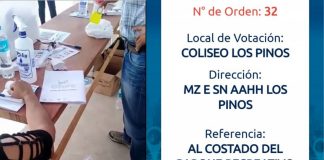Denuncian suplantación de identidad en local de votación de Piura