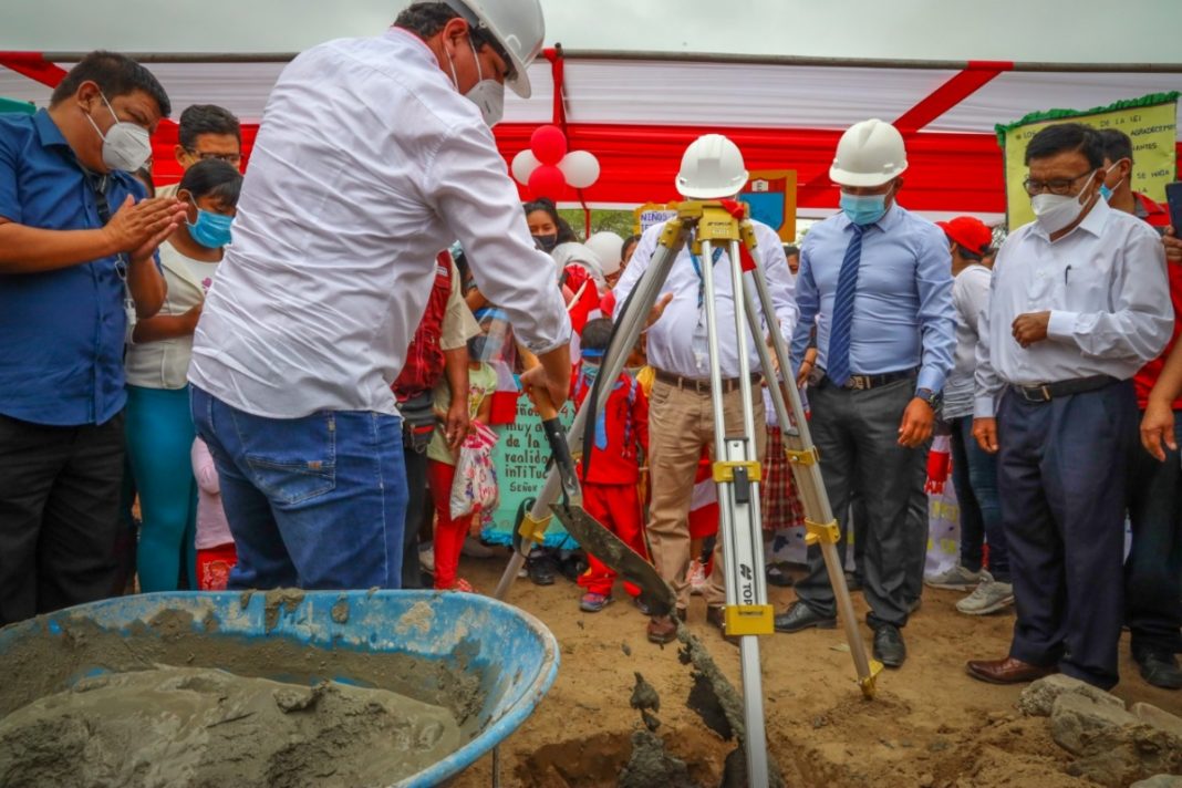 Inician trabajos de construcción de colegio en La Matanza