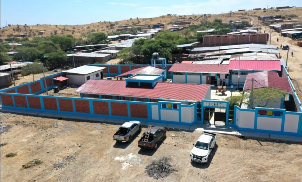Inician proceso de recepción de obra para reconstruir colegio de Tambogrande