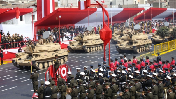 Parada Militar por Fiestas Patrias se realizará el viernes 30 de julio