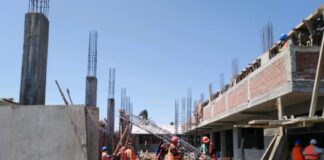 Construcción de la I.E. N°1324 de La Campiña registra 65 % de avance