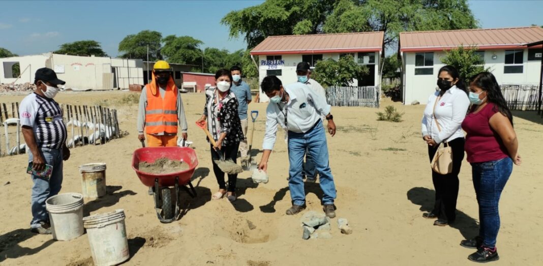 Inician trabajos de construcción de colegio secundario del centro poblado La Rita