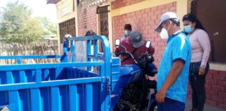 Comuna de Tambogrande dona motofurgoneta a caserío de Casaraná
