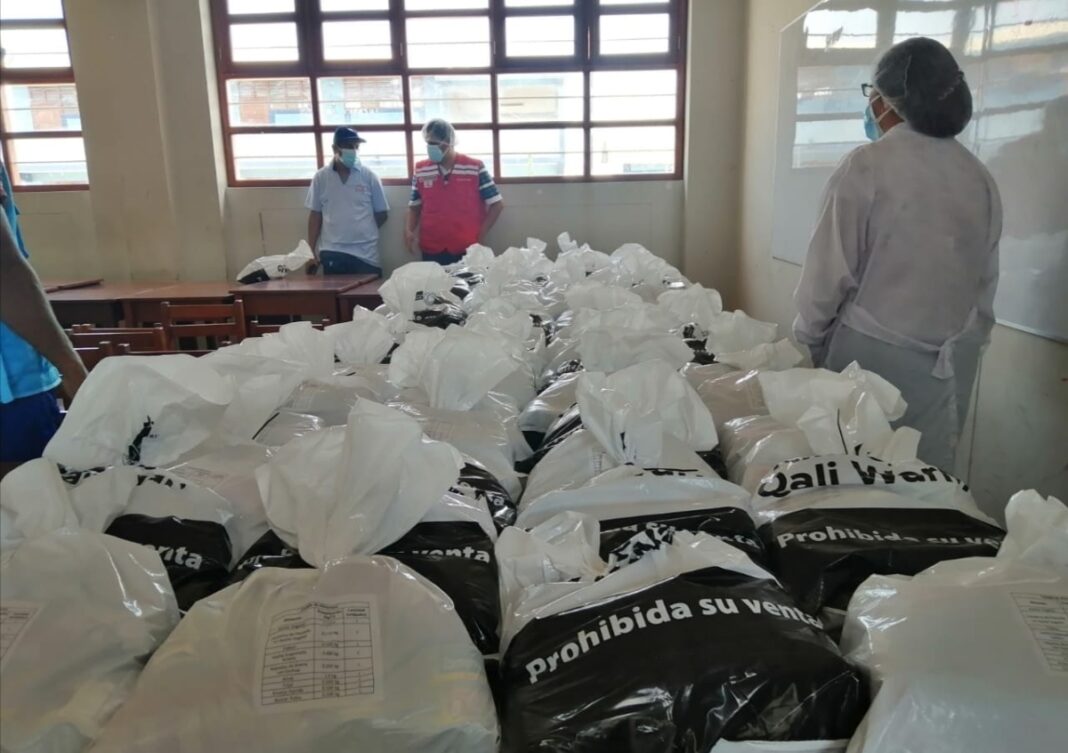 Entregarán más de 19 mil canastas de alimentos a personas vulnerables en Tambogrande