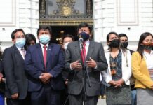 Bancada de Perú Libre no asistirá a diálogo con Mirtha Vásquez