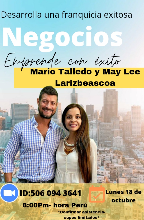 May Lee y Mario Talledo