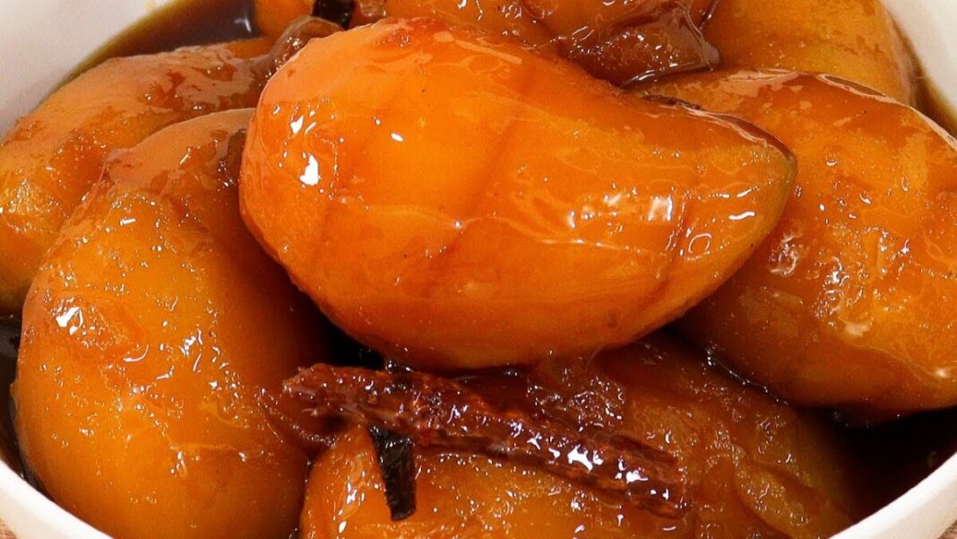 Aprende cómo preparar un riquísimo dulce de mango ciruelo