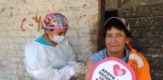 Pobladores de zonas alejadas de Chalaco reciben primera y segunda dosis de la vacuna covid
