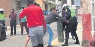Detienen a dos personas por agredir a un policía en Sullana