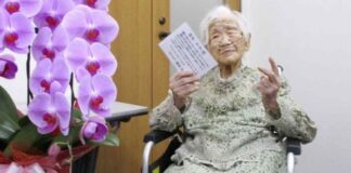 La persona con más edad del mundo celebra su cumpleaños