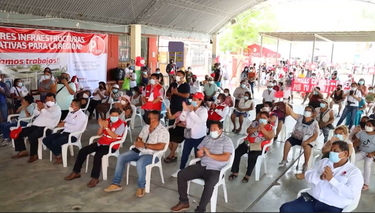 600 alumnos se beneficiarán con reconstrucción de I.E Nuestra Señora del Carmen en el A.H. Santa Julia