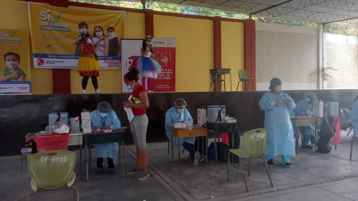 Diresa Piura inicia la campaña de inmunización contra la covid-19 “Vacuna Churre”