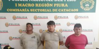 Intervienen a tres sujetos por robar tres caballos en Catacaos