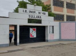 Delincuentes intentaron robar computadoras en colegio de Sullana