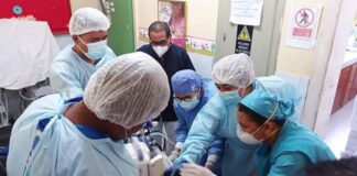 Bebé con complicaciones agudas fue trasladada al Hospital del Niño de Lima