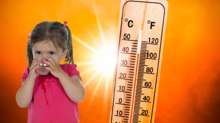 Cómo proteger a los niños del golpe de calor durante altas temperaturas