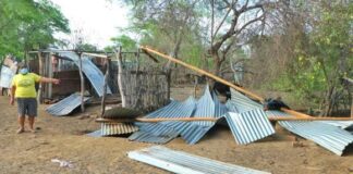 Más de 100 casas son destruidas por las fuertes lluvias registradas en Chulucanas 