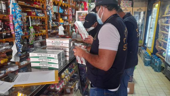 Incautan cigarros de contrabando valorizados en S/10 000 en Colán