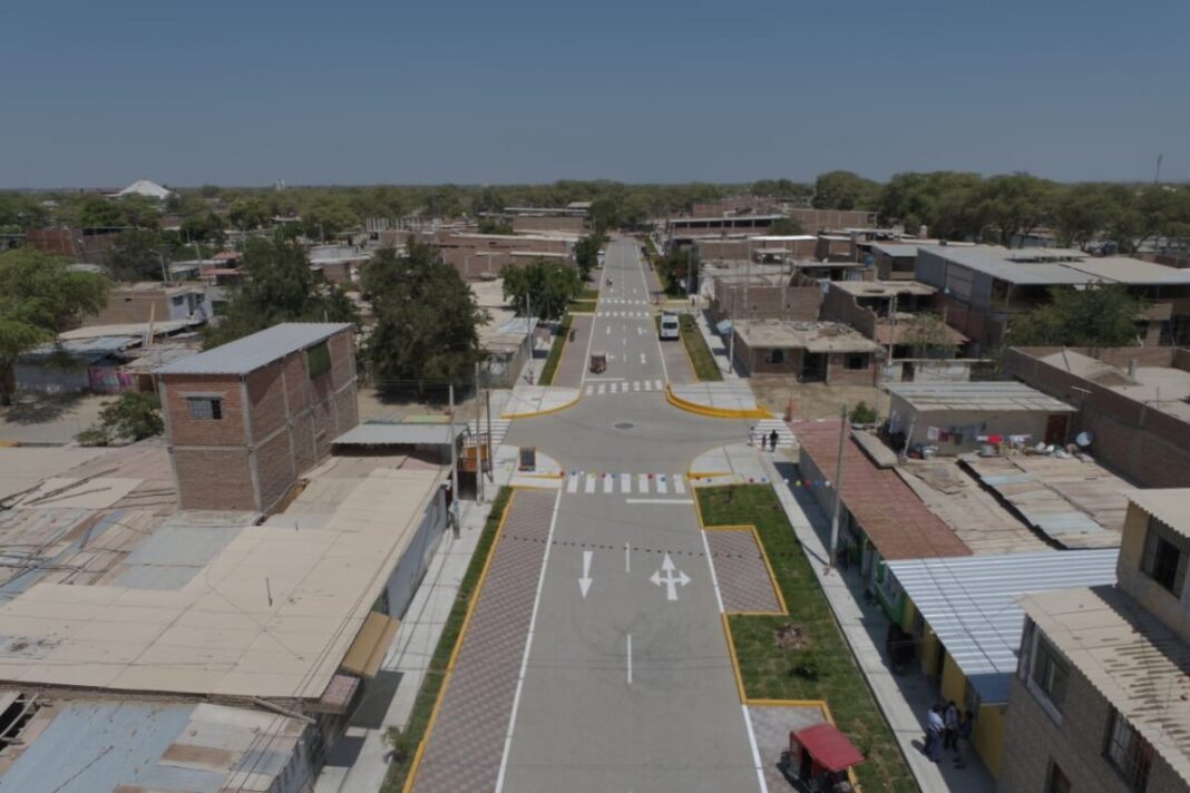 Inauguran obra de pistas y veredas de la calle Salvador Allende en VDO