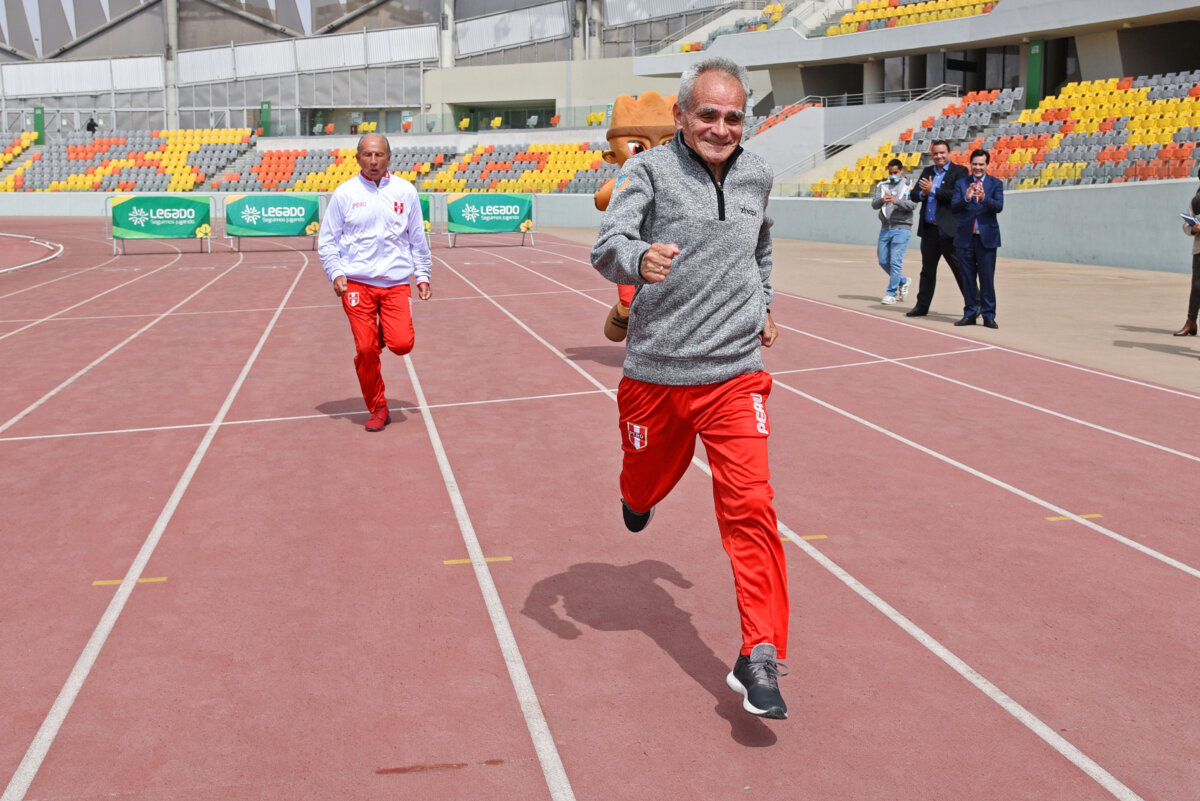 Carrera de Jaime León y Jorge Arriola