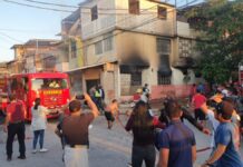 Registran incendio en casa ubicada cerca del colegio San Miguel de Piura