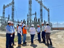 Ministra de Energía y Minas supervisó trabajos de prueba en la línea de transmisión Poechos – Las Lomas – Quiroz