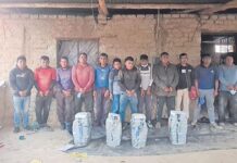 Lambayeque: detienen a 10 piuranos con más de 100 kilos de cocaína