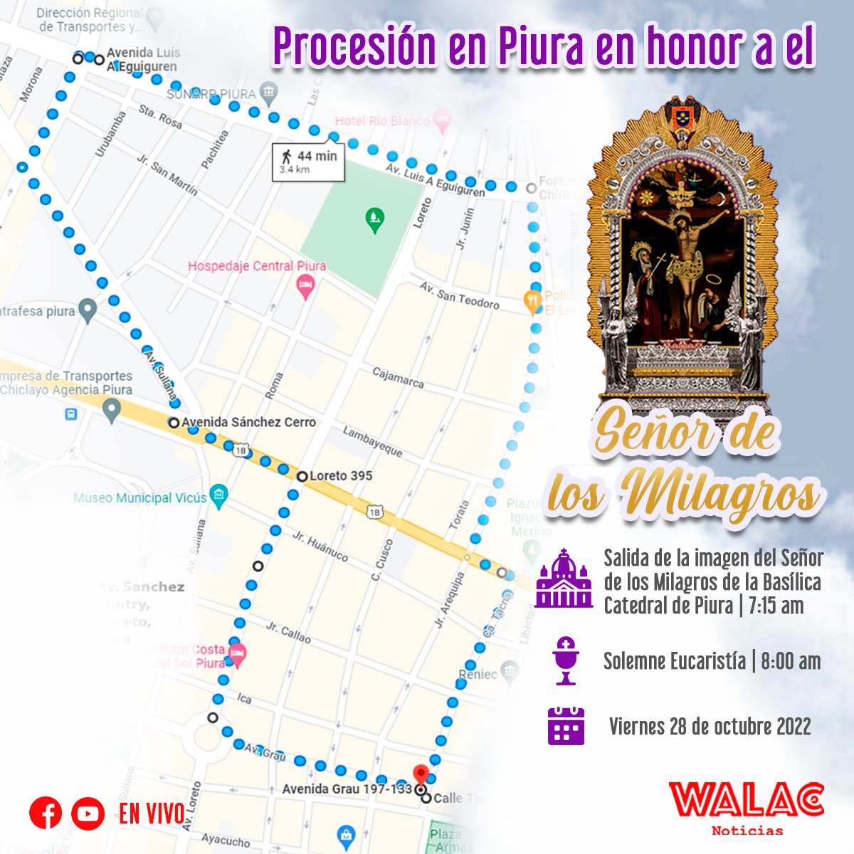 Procesión del Señor de los Milagros