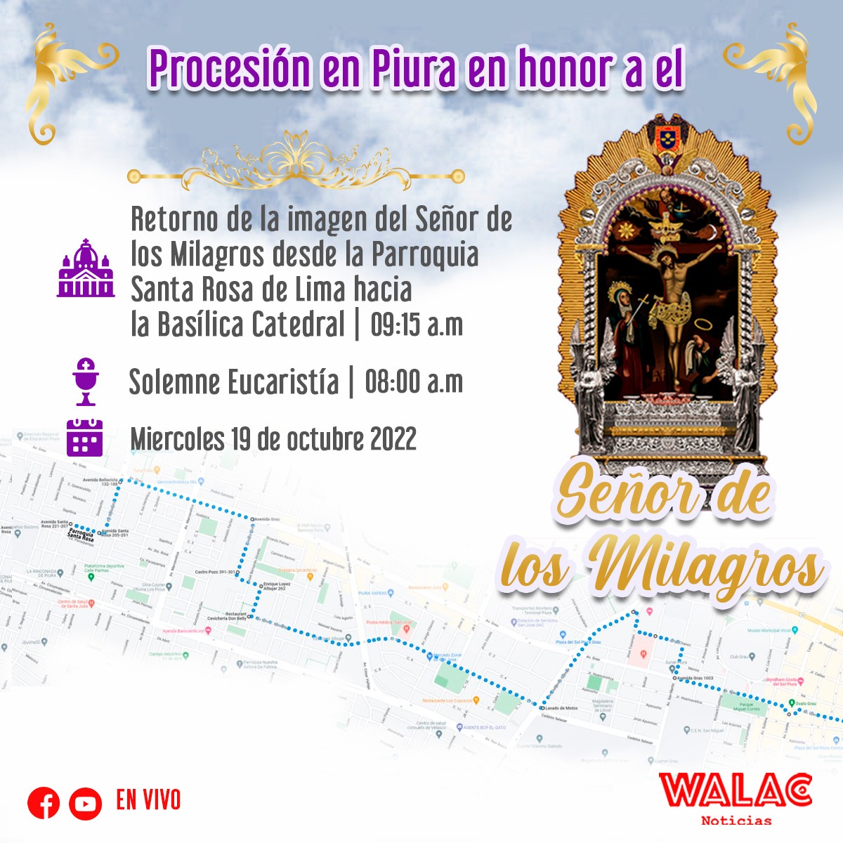 Procesión del Señor de los Milagros