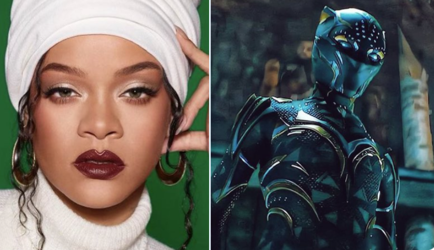 Rihanna habría grabado dos temas para «Pantera Negra: Wakanda Por Siempre»