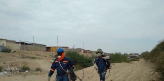 Enosa interviene conexiones clandestinas y retira más de 900 metros de cable conductor en VDO