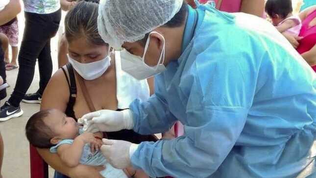 Piura: más de 41 mil menores aún no reciben vacuna contra la polio