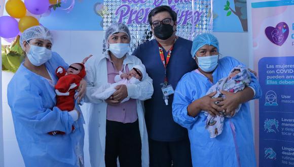 400 niños prematuros fueron atendidos la UCI Neonatal del hospital Cayetano Heredia este 2022 