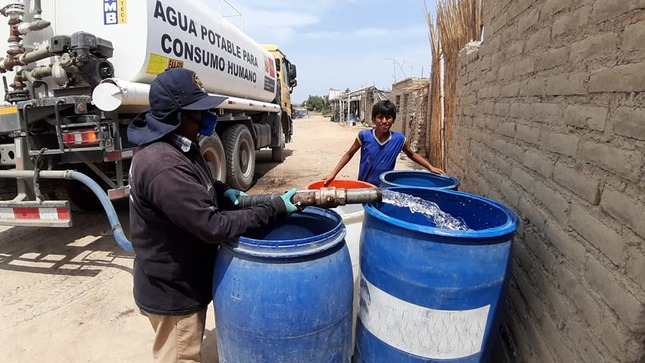 Piura: EPS Grau deja sin agua a 6.000 familias de asentamientos humanos