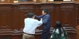Congresistas se pelean en plena sesión del Congreso