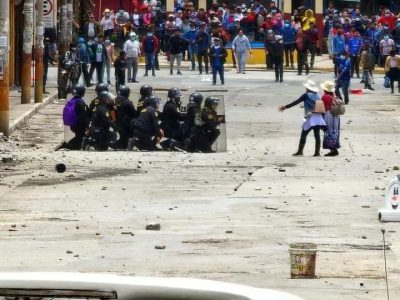Enfrentamientos en Andahuaylas